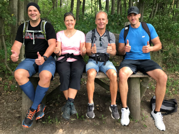 Herkules Hikers Gründerteam